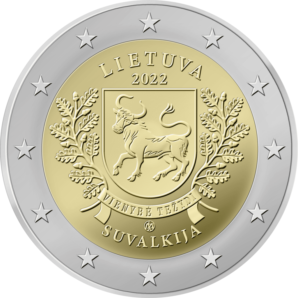 Lithuania 2€ 2022 Suvalkija