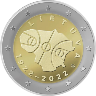 Lithuania 2€ 2022 Basketball