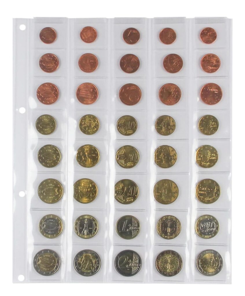 Compact A4 Coin Page 5407