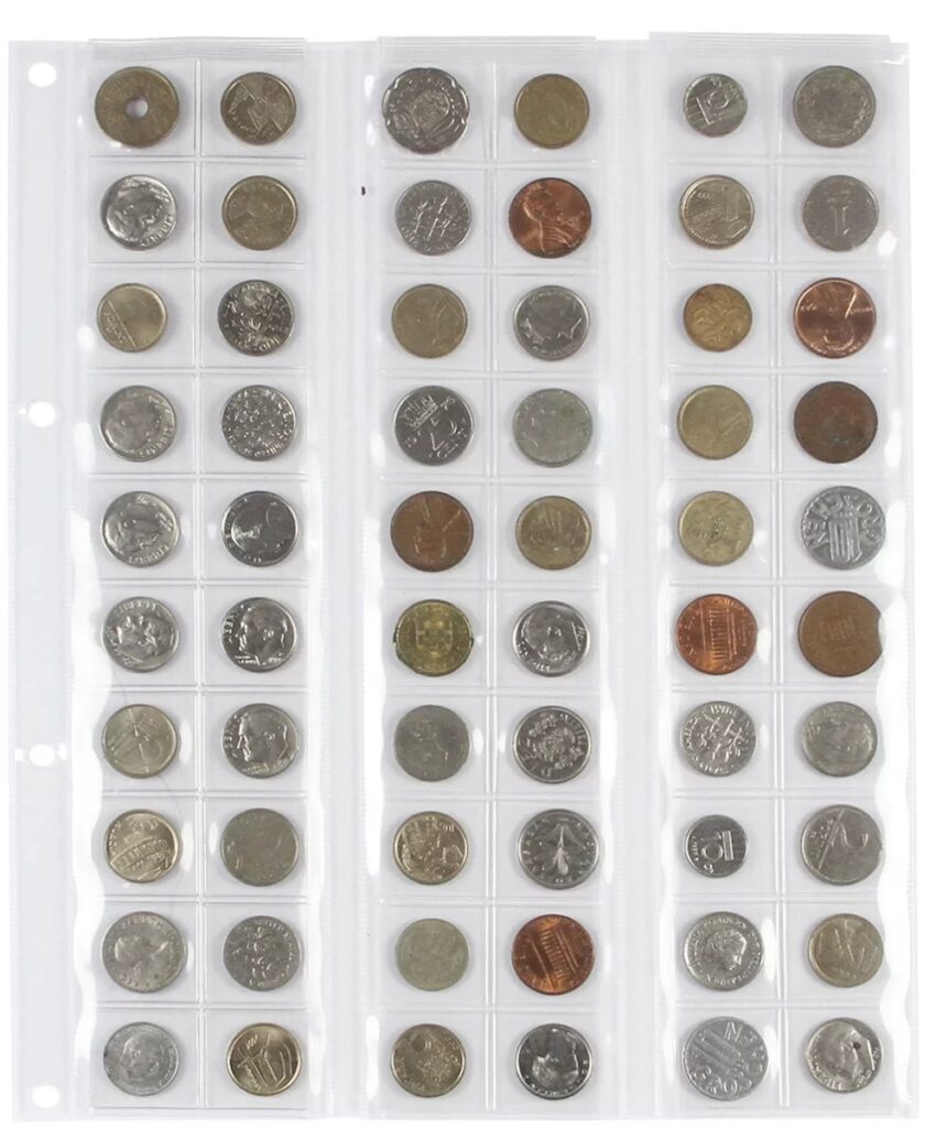 Compact A4 Coin Page 5408