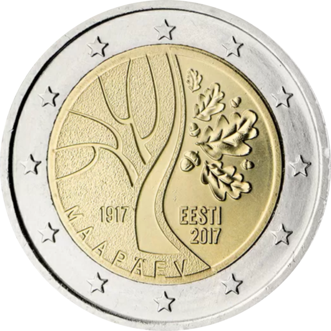 Estonia 2€ 2017 Estonia's Independence