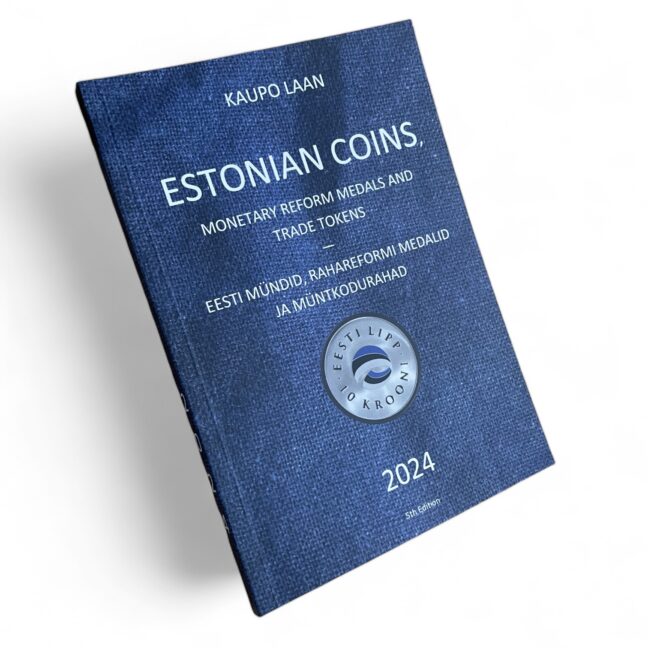 Estonian coins, monetary reform medals and trade tokens. 2024, 5th Edition