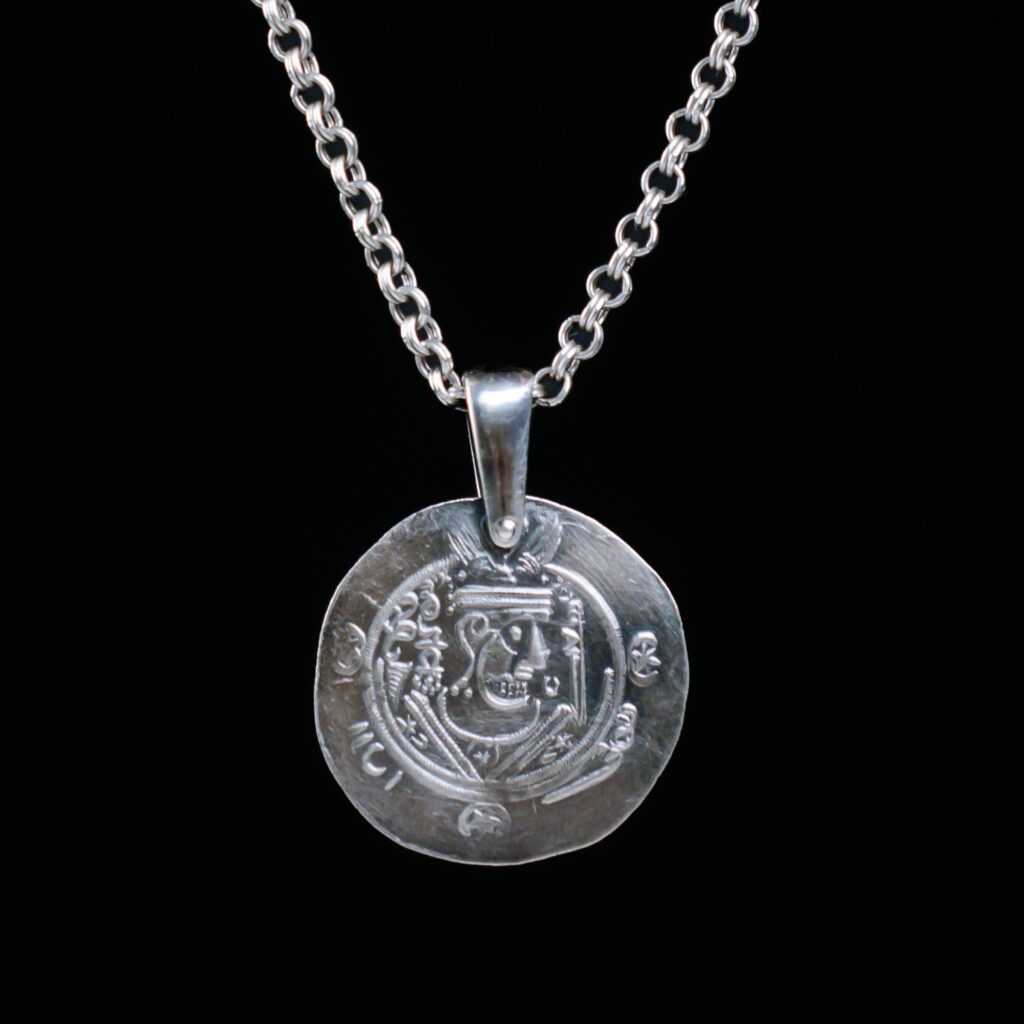 Hõberipats • Araabia-Sassaniidid, Tabaristan AR Hemidrachm