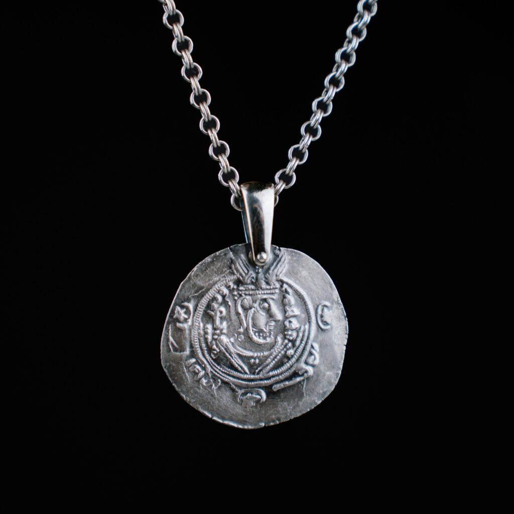 Hõberipats • Araabia-Sassaniidid, Tabaristan AR Hemidrachm