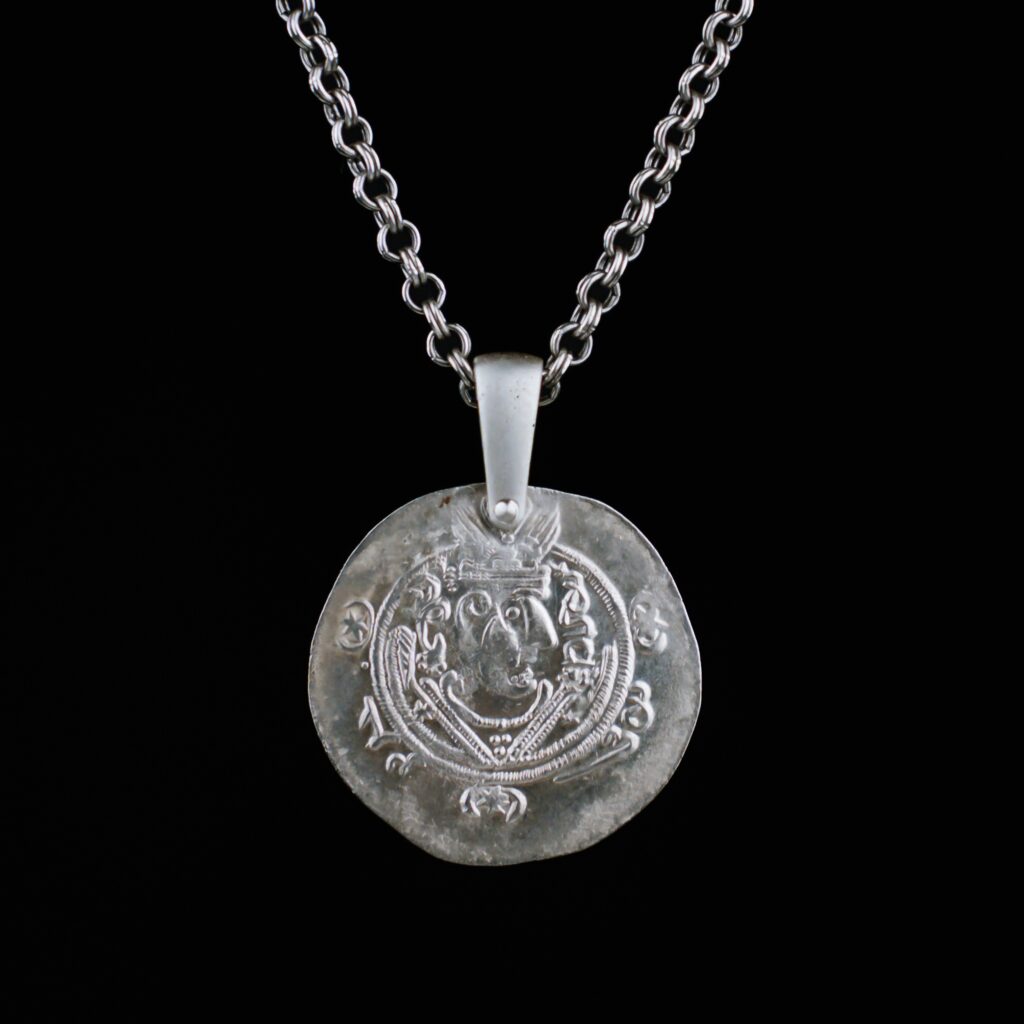 Hõberipats • Araabia-Sassaniidid, Tabaristan AR Hemidrachm