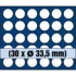 Small coin tray for 5€ coins in capsule
