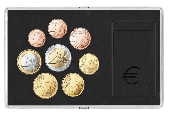 Akrüülist mündiraam euromüntidele