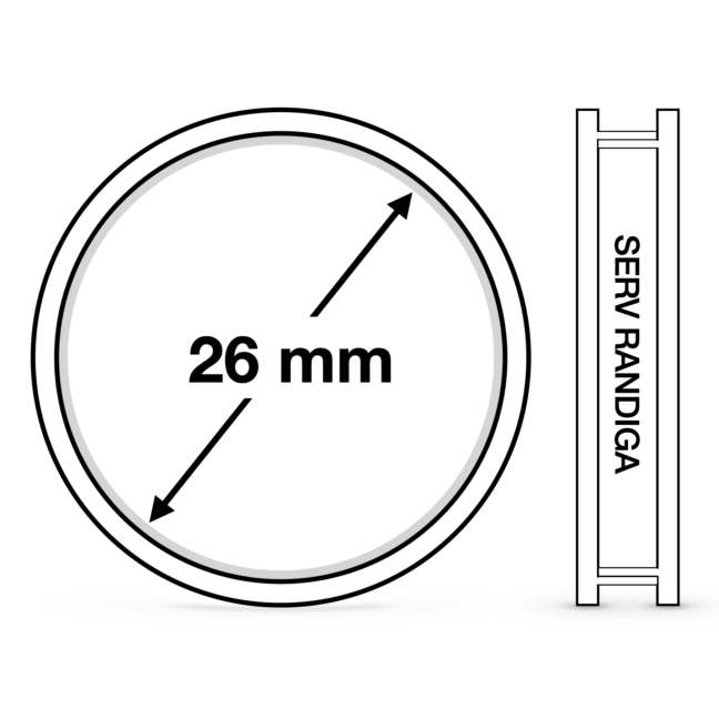Mündikapsel XL - ∅26mm (2€)