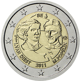 Belgia 2€ 2011 Naistepäev