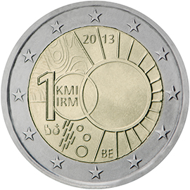 Belgia 2€ 2013 Meteoroloogiainstituut