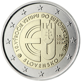Slovakkia 2€ 2014 EU