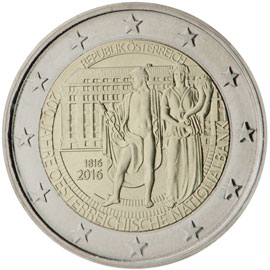 Austria 2€ 2016 Keskpank 200