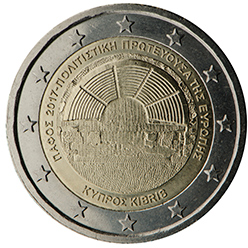 Küpros 2€ 2017 Paphos