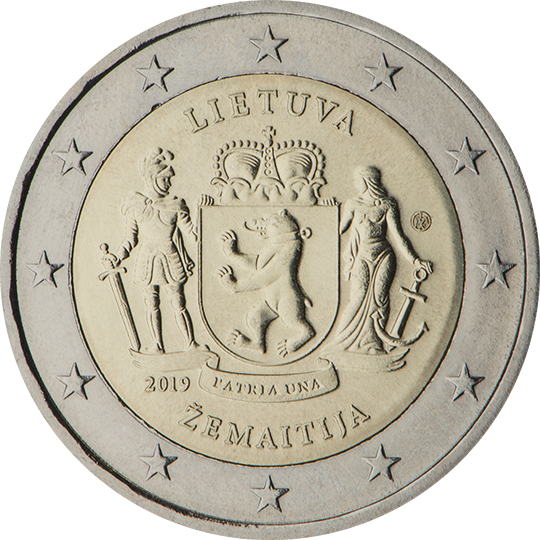Leedu 2€ 2019 Žemaitija