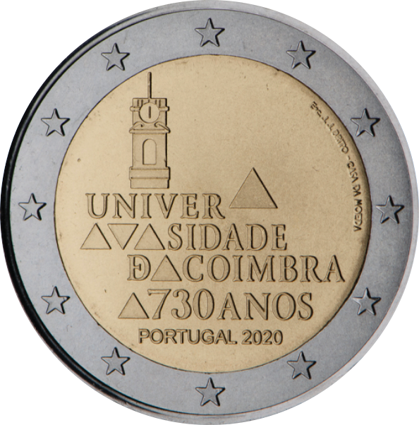 Portugal 2€ 2020 Coimbra
