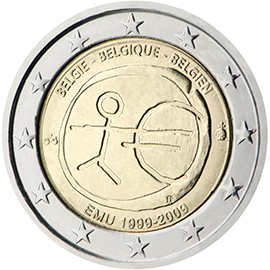 Belgia 2€ 2009 EMU