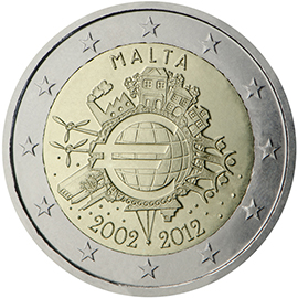 Malta 2€ 2012 TYE