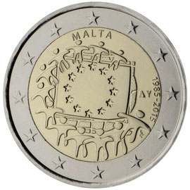 Malta 2€ 2015 EL lipp